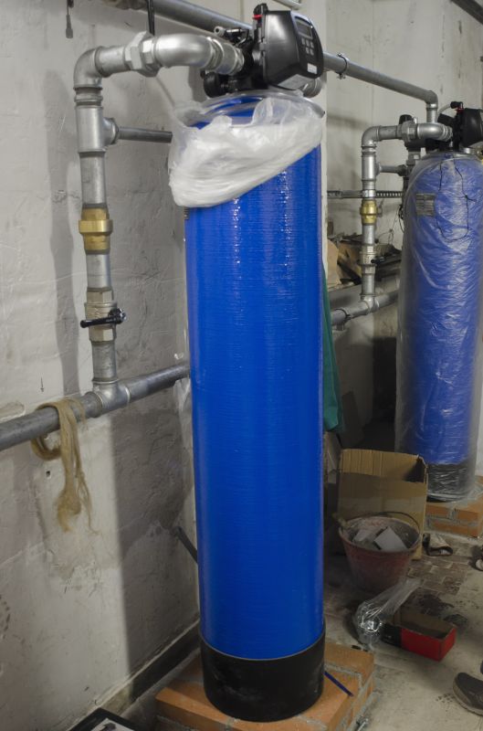 Water Softener Installation in Utility Closet